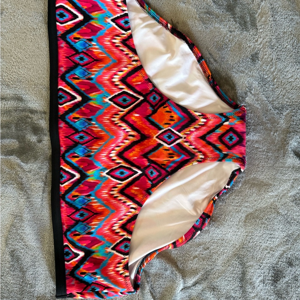 Vibrant Multicolor Bikini Top